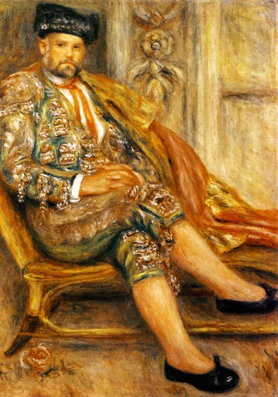 Pierre-Auguste Renoir Ambroise Vollard Portrait oil painting image